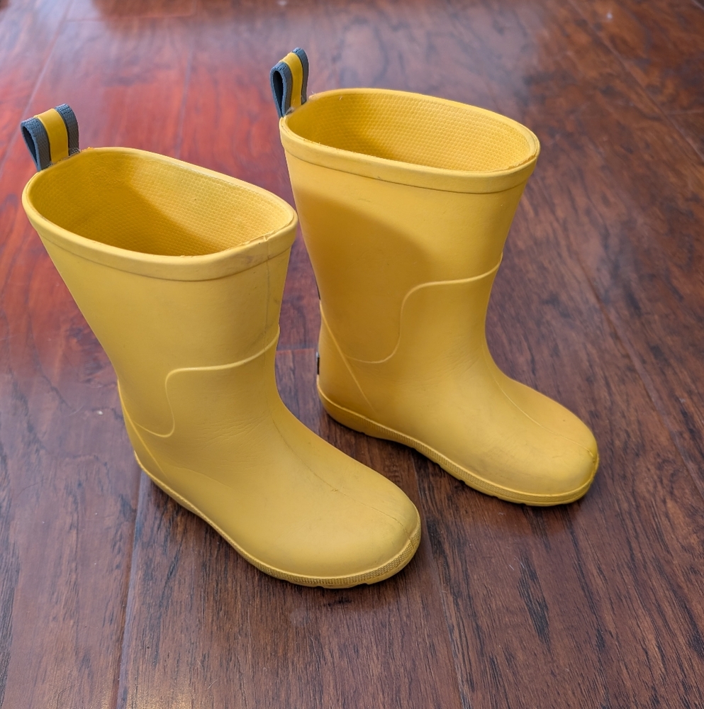 Totes Toddler Rain Boots Yellow size 7-8